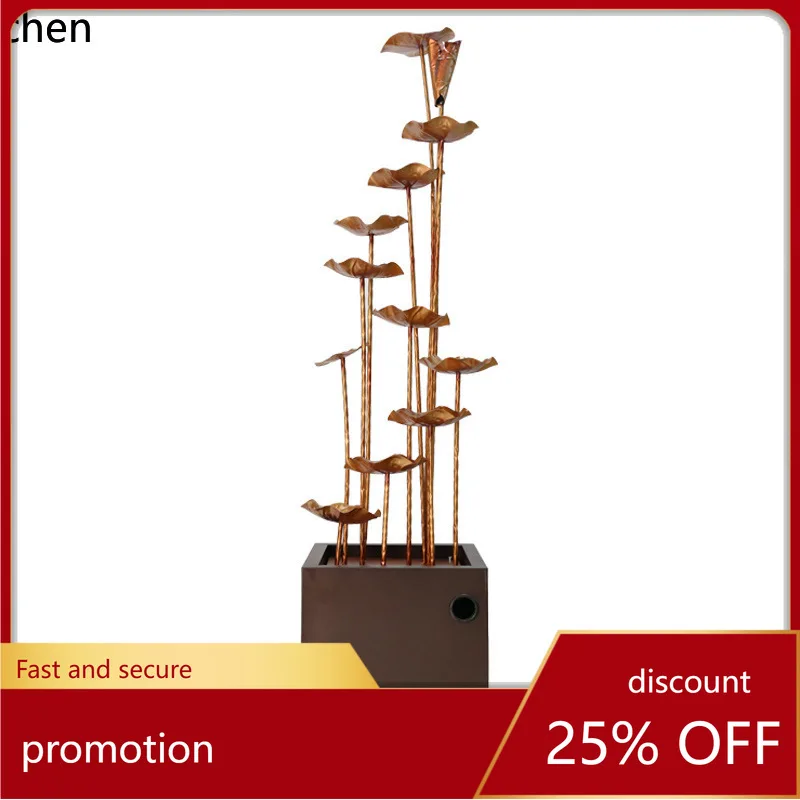 CZ Floor Lotus Leaf Water Flowing Ornament Living Room Home Decoration Office Hotel Humidifier
CZ Floor Lotus Leaf Water Flowing Ornament Living Room Home Decoration Office Hotel Humidifier