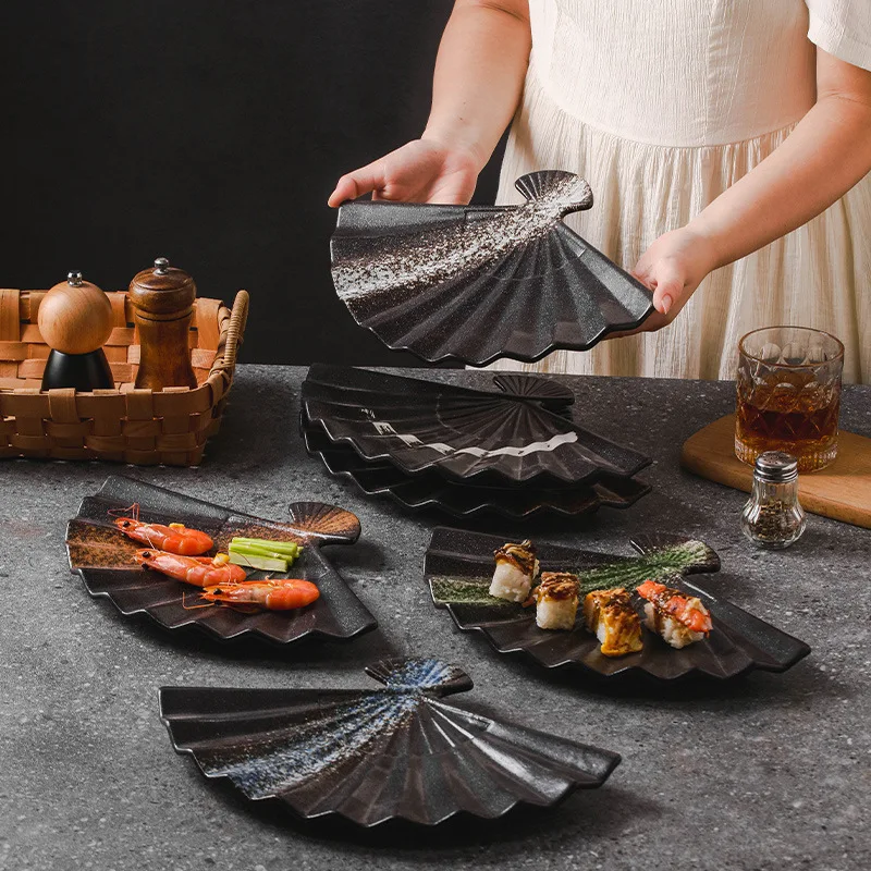 Japanese Style Sushi Sashimi Plate Creative Tableware Commercial Izakaya Sushi Retro Shaped Plate
Japanese Style Sushi Sashimi Plate Creative Tableware Commercial Izakaya Sushi Retro Shaped Plate