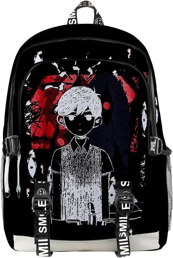 Omori Backpack 3D Oxford Cloth Travel Bag Unisex Backpack Laptop Bag Fashion Bag
Omori Backpack 3D Oxford Cloth Travel Bag Unisex Backpack Laptop Bag Fashion Bag