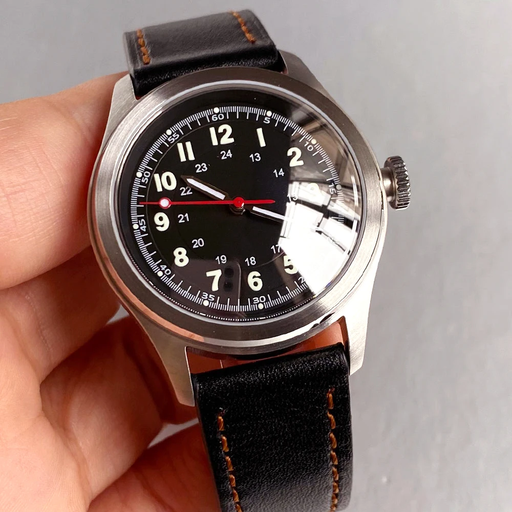 Tandorio 38mm Retro Automatic Watch For Men 100M Waterproof Sapphire Glass Arabic Numerals NH35A Asia2824 Mechanical Watch Lume
Tandorio 38mm Retro Automatic Watch For Men 100M Waterproof Sapphire Glass Arabic Numerals NH35A Asia2824 Mechanical Watch Lume