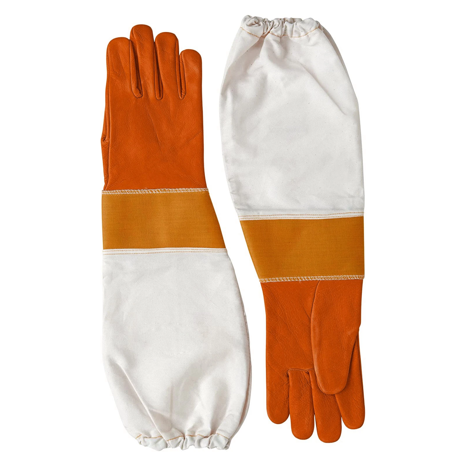 Customized XL Yellow Goatskin Beekeeping Gloves with Flexible Long Cuff Cowhide Safety Equipment Fireproof Custom Packing
Customized XL Yellow Goatskin Beekeeping Gloves with Flexible Long Cuff Cowhide Safety Equipment Fireproof Custom Packing