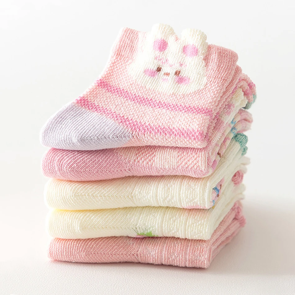 Kids Breathable Mesh Socks Girls Summer Ankle Socks Cartoon Cute Lightweight Non Slip Low Cut Children School Socks 5 Pcs/Pack
Kids Breathable Mesh Socks Girls Summer Ankle Socks Cartoon Cute Lightweight Non Slip Low Cut Children School Socks 5 Pcs/Pack