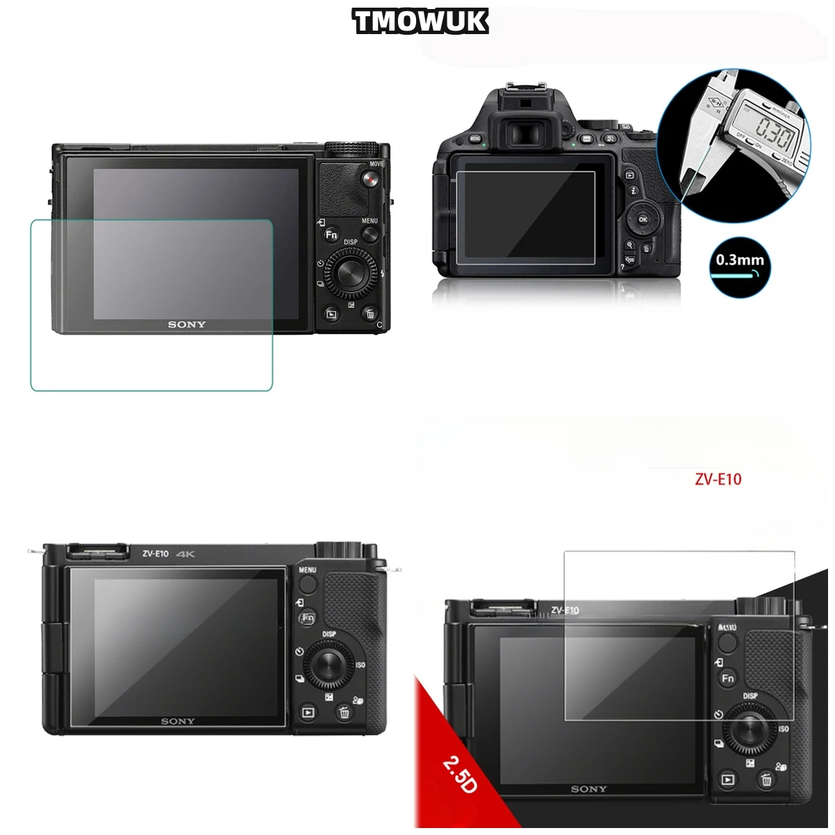 Easy - Installation Tempered Glass Protector For Sony DSC - RX100 VII Mark 7 RX100M7 RX100VII RX100 M7 Mark7 SLR
Easy - Installation Tempered Glass Protector For Sony DSC - RX100 VII Mark 7 RX100M7 RX100VII RX100 M7 Mark7 SLR