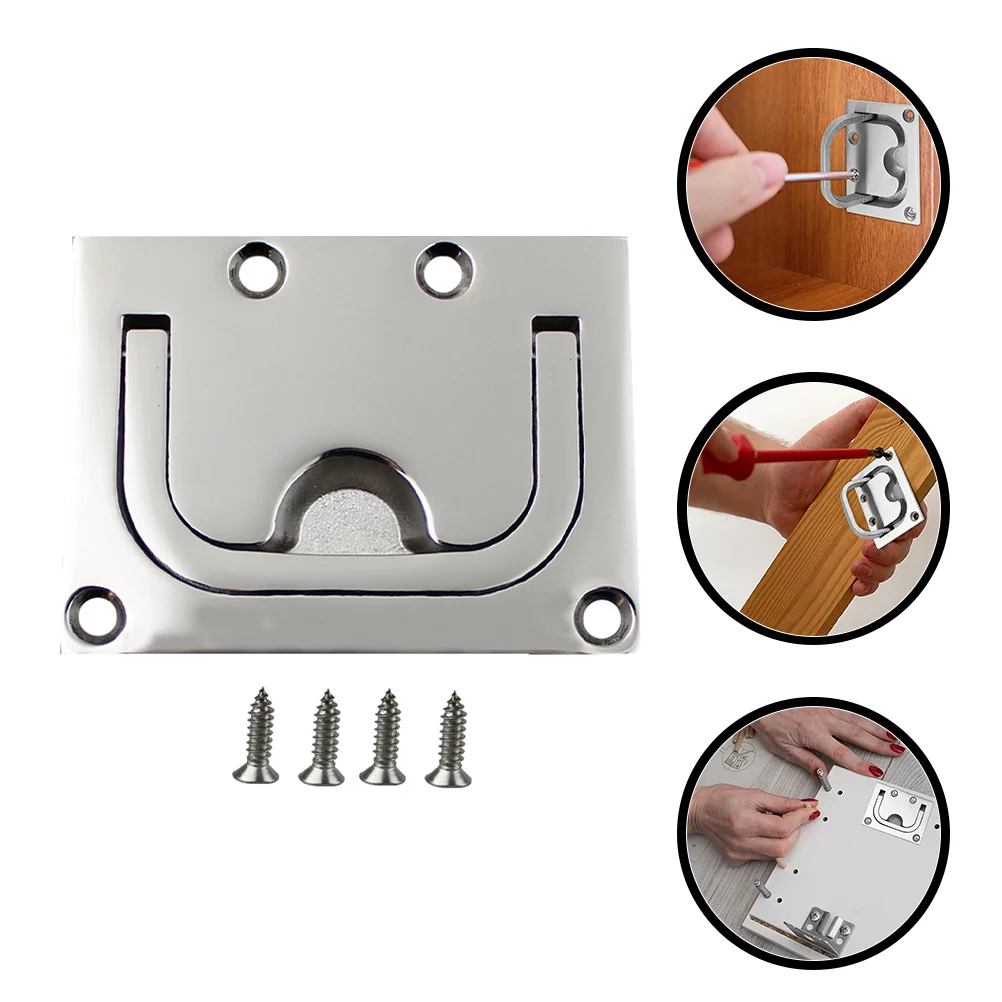 Embedded Deck Floor Buckle Lockers Recessed Boat Hatch Stainless Steel Trap Door Handle
Embedded Deck Floor Buckle Lockers Recessed Boat Hatch Stainless Steel Trap Door Handle