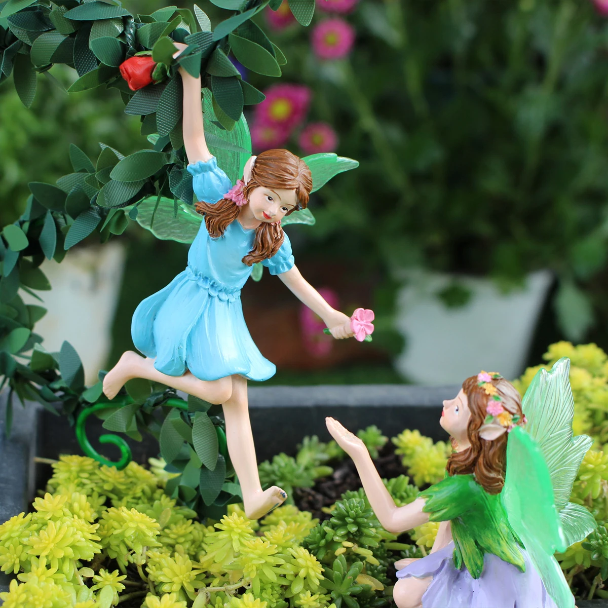 2PC/flower picking fairy sisters - outdoor decoration statue - home decoration - perfect choice for spring garden
2PC/flower picking fairy sisters - outdoor decoration statue - home decoration - perfect choice for spring garden