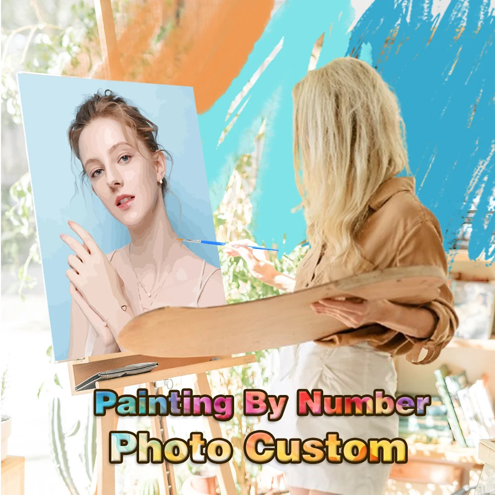 GATYZTORY Custom Photo Paint by Numbers Adult Kit Personalize Photo Easy Acrylic Oil Painting on Canvas for Beginners Gift
GATYZTORY Custom Photo Paint by Numbers Adult Kit Personalize Photo Easy Acrylic Oil Painting on Canvas for Beginners Gift