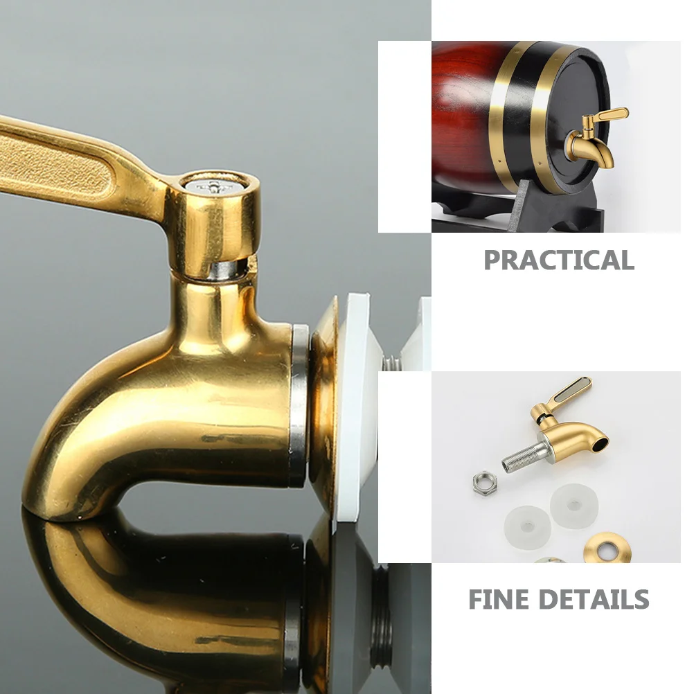 High Quality Beer Tap for Water Bucket Faucet Replacement Spout Stainless Steel Beverage Dispenser Bar Sink Drink Spigot
High Quality Beer Tap for Water Bucket Faucet Replacement Spout Stainless Steel Beverage Dispenser Bar Sink Drink Spigot