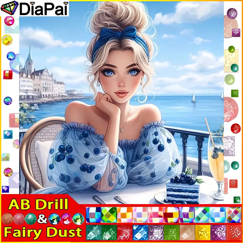 DIAPAI Fairy Dust AB "Женский пляж" алмазная живопись 5D полная квадратная/круглая дрель домашний декор DIY Алмазная вышивка крестиком
DIAPAI Fairy Dust AB "Женский пляж" алмазная живопись 5D полная квадратная/круглая дрель домашний декор DIY Алмазная вышивка крестиком
