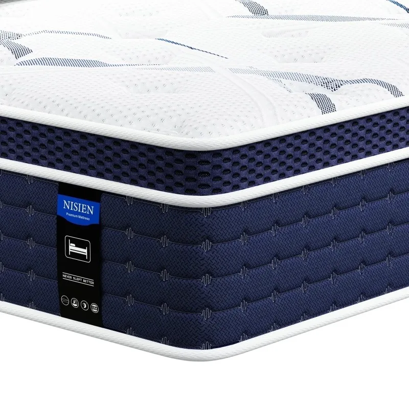 Queen Mattress, 10 Inch Hybrid Memory Foam Mattress in a Box, Pressure Relief, CertiPUR-US,100 Nights Trial
Queen Mattress, 10 Inch Hybrid Memory Foam Mattress in a Box, Pressure Relief, CertiPUR-US,100 Nights Trial