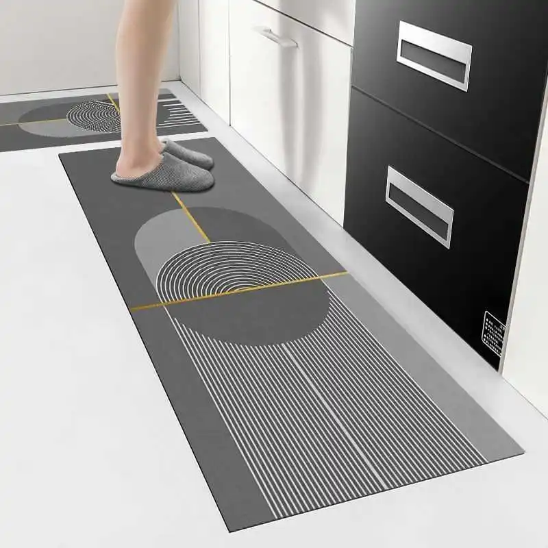 Противоскользящий бархатный напольный коврик с кристаллами, кухонный длинный полосатый водопоглощающий масляный коврик для домашнего использования, большой размер, женская верхняя одежда
Противоскользящий бархатный напольный коврик с кристаллами, кухонный длинный полосатый водопоглощающий масляный коврик для домашнего использования, большой размер, женская верхняя одежда