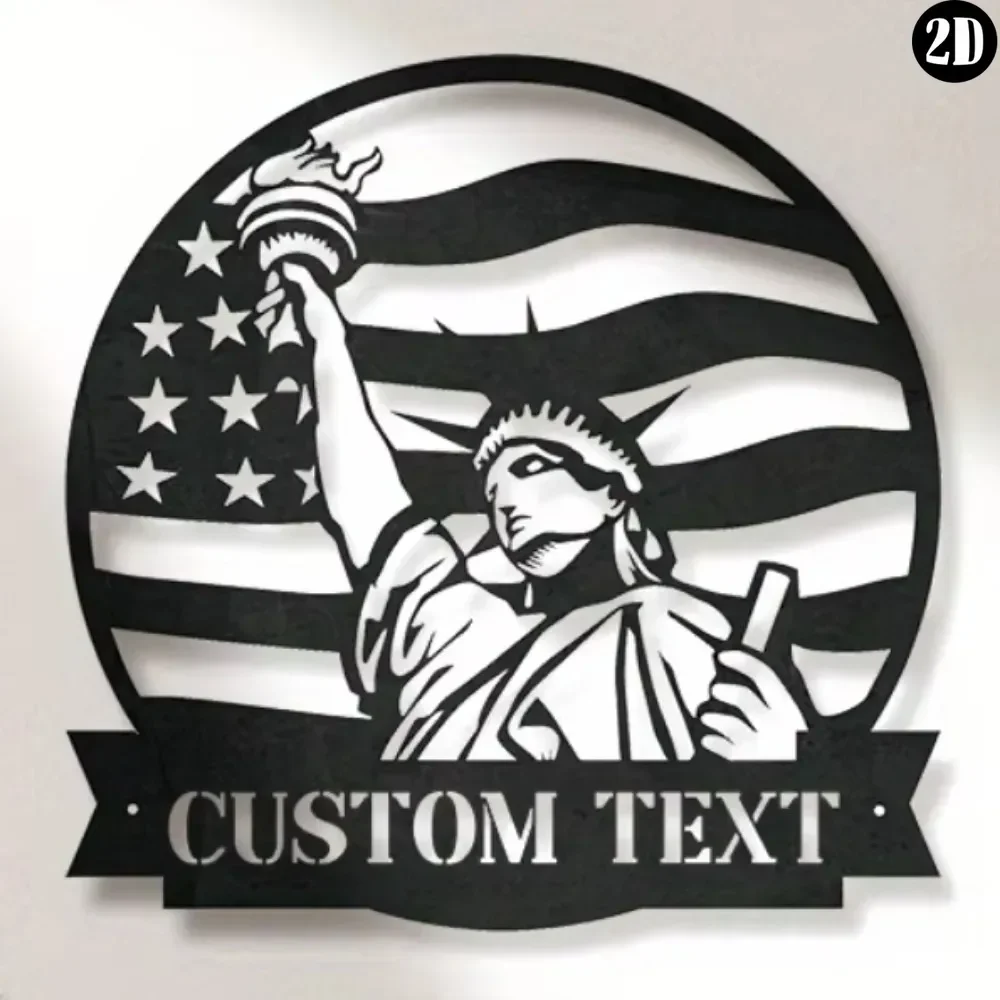 1pc,Unrivaled Exclusive Handmade Customizable Metal Patriotic Wall Art. Personalized Liberty & Flag, Modern Wall - Mounted.
1pc,Unrivaled Exclusive Handmade Customizable Metal Patriotic Wall Art. Personalized Liberty & Flag, Modern Wall - Mounted.