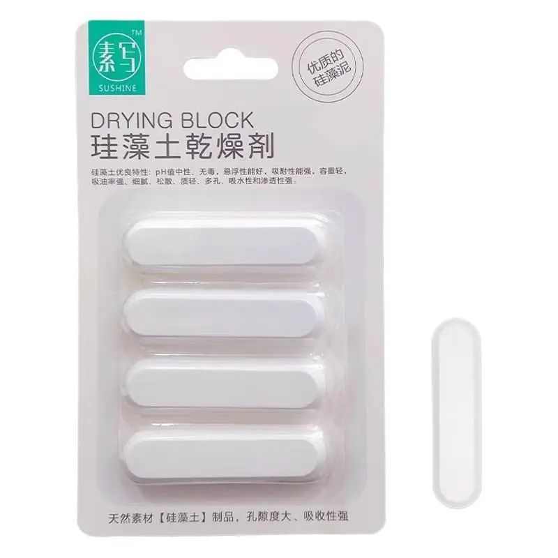 12 Pcs Diatomaceous Earth Desiccant Absorbers Tools Wardrobe for Food Sticks Drying Diatomite Strips White Rod
12 Pcs Diatomaceous Earth Desiccant Absorbers Tools Wardrobe for Food Sticks Drying Diatomite Strips White Rod