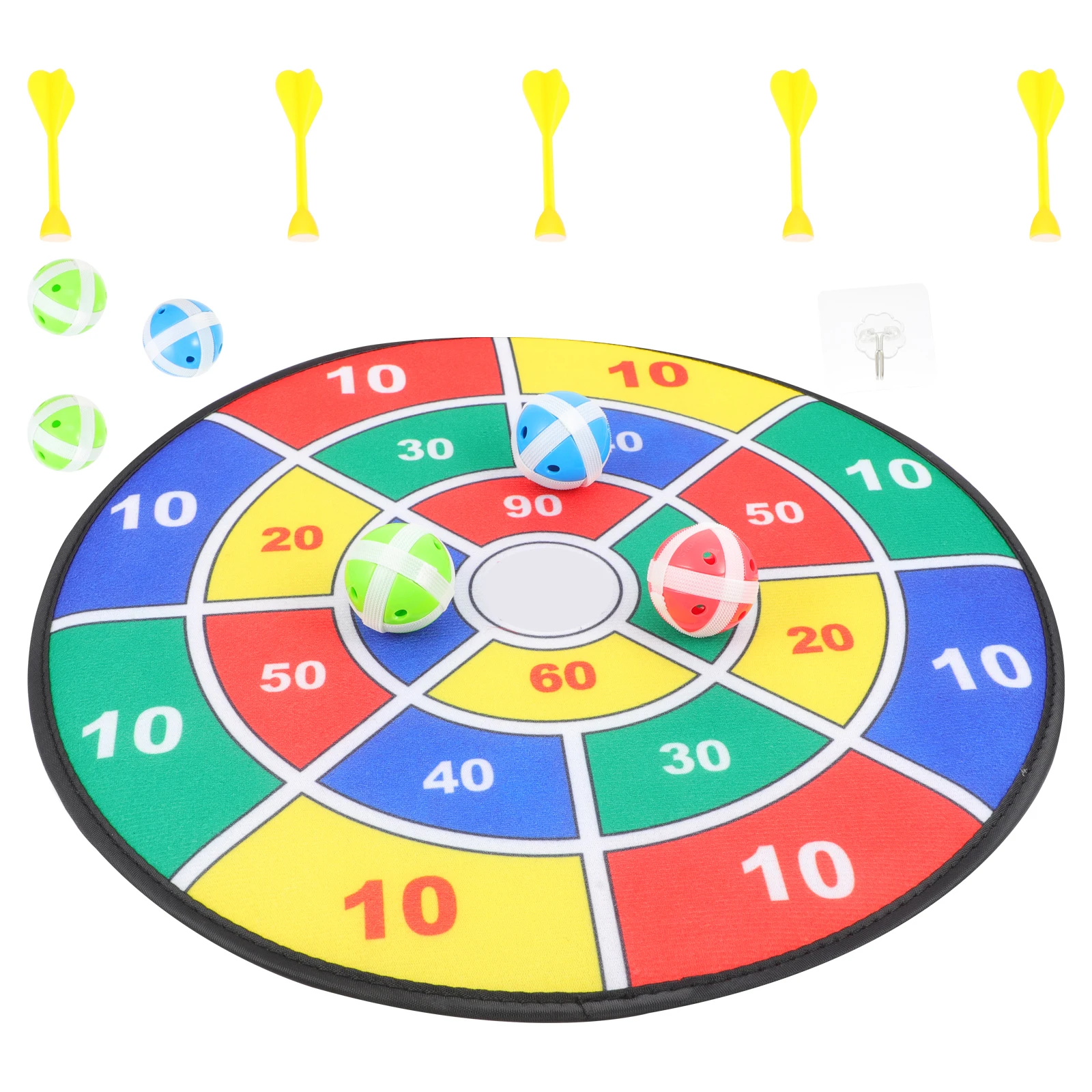 Dart Board Set Cloth Safety Toy Great Visibility Educational Fun Throwing Practice Durable Lightweight Kids Adults Home Office
Dart Board Set Cloth Safety Toy Great Visibility Educational Fun Throwing Practice Durable Lightweight Kids Adults Home Office
