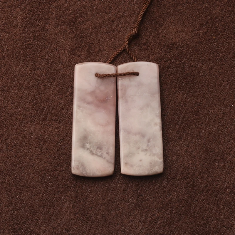 Natural Purple Agate Earring Beads Women's DIY Jewelry Making Accessories 34x13x4mm 7.8g
Natural Purple Agate Earring Beads Women's DIY Jewelry Making Accessories 34x13x4mm 7.8g