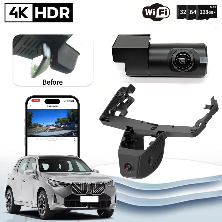 4K Dash Cam for BMW 5 Series i5 530i 540i G60 2024 2025 2026, UHD Video Recorder, APP Control, Plug&Play OEM Style Dashcam
4K Dash Cam for BMW 5 Series i5 530i 540i G60 2024 2025 2026, UHD Video Recorder, APP Control, Plug&Play OEM Style Dashcam