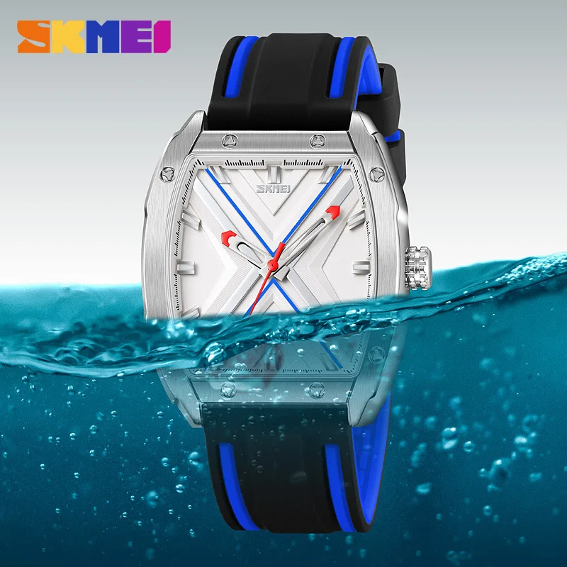 SKMEI fashion barrel-shaped quartz watch, men's business casual wristwatch, personalized creative waterproof watch
SKMEI fashion barrel-shaped quartz watch, men's business casual wristwatch, personalized creative waterproof watch