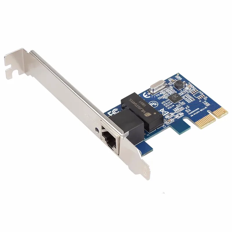 PCIE Gigabit Network Card Rtl8111E Chip&F1000MB Network Card Desktop Pc I-e Home Network Card
PCIE Gigabit Network Card Rtl8111E Chip&F1000MB Network Card Desktop Pc I-e Home Network Card