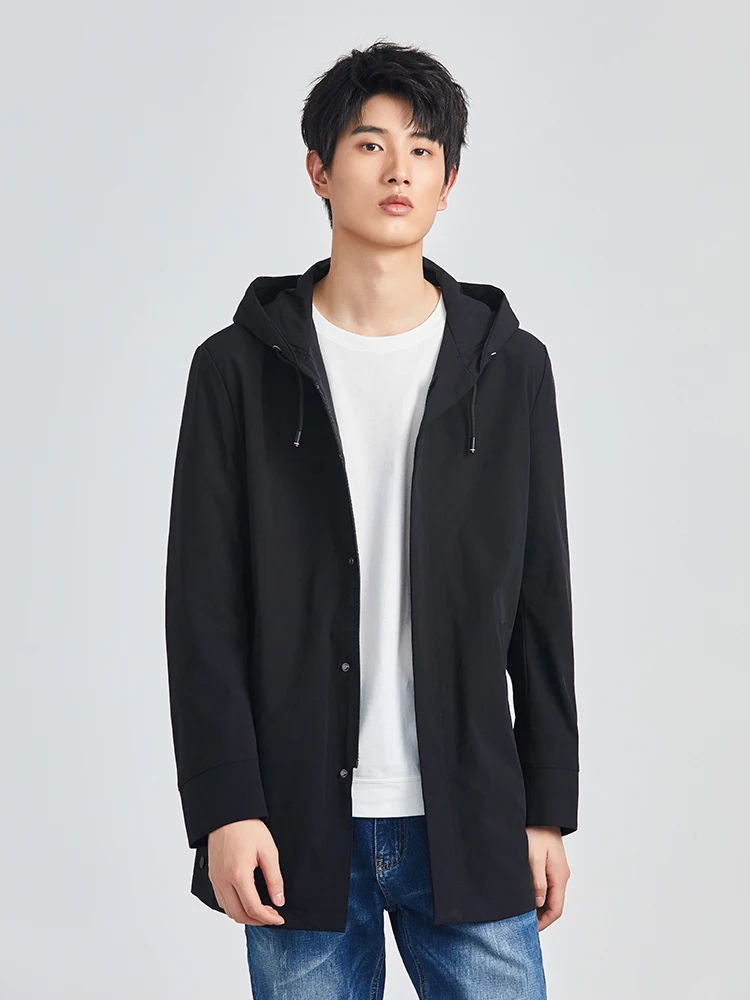 Youthful Hooded Jaet Men's Outerwear irt 2023 Stand Fit Non-iron Treaent Autumn Season Long Sve Zipper Closure
Youthful Hooded Jaet Men's Outerwear irt 2023 Stand Fit Non-iron Treaent Autumn Season Long Sve Zipper Closure