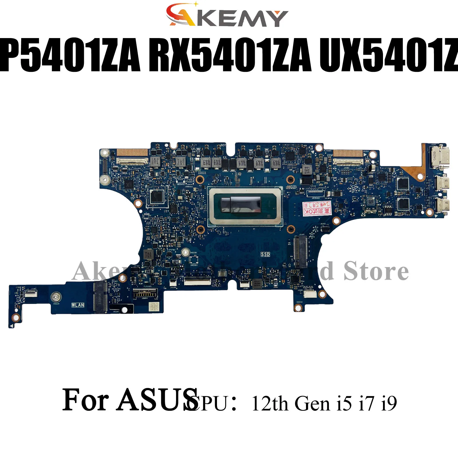 UX5401ZA Laptop Motherboard For ASUS UX5401 UX5401Z BX5401ZA RX5401ZA BX5401Z RX5401Z Mainboard i5 i7 12th Gen RAM-8GB/16GB/32GB
UX5401ZA Laptop Motherboard For ASUS UX5401 UX5401Z BX5401ZA RX5401ZA BX5401Z RX5401Z Mainboard i5 i7 12th Gen RAM-8GB/16GB/32GB