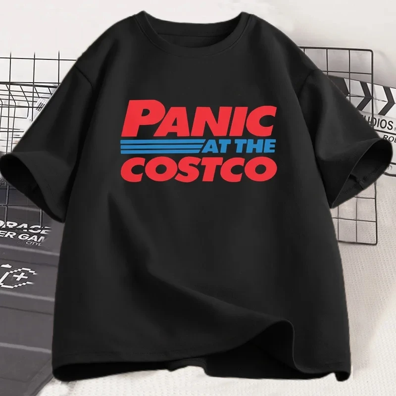 Summer men's panic at the costco English print T-shirt fashion 100% pure cotton street short-sleeved clothing
Summer men's panic at the costco English print T-shirt fashion 100% pure cotton street short-sleeved clothing