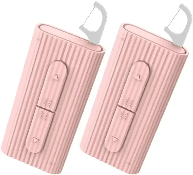 Portable Dental Floss Holder with 10 Picks, Travel-Friendly Oral Care Kit for Teeth Cleaning, Ideal for On-the-Go Use – 2PCS
Portable Dental Floss Holder with 10 Picks, Travel-Friendly Oral Care Kit for Teeth Cleaning, Ideal for On-the-Go Use – 2PCS
