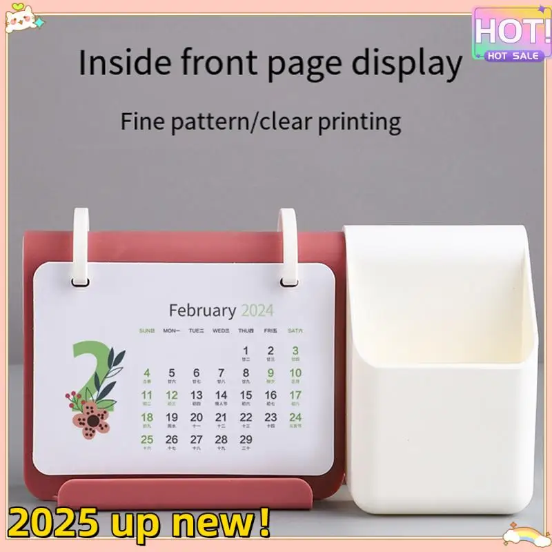 1 PCS 2024 Desk Calendar Pen Holder 2024 Calendar Block Monthly Date Display ABS For Office Decor
1 PCS 2024 Desk Calendar Pen Holder 2024 Calendar Block Monthly Date Display ABS For Office Decor