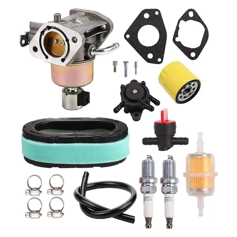 Carburetor Kit 16-853-19S 1685319S 32-853-34-S 32-853-50-S 3285363 For Some Kohler Engine KT725 KT730 KT735 KT740 KT745-N32R
Carburetor Kit 16-853-19S 1685319S 32-853-34-S 32-853-50-S 3285363 For Some Kohler Engine KT725 KT730 KT735 KT740 KT745-N32R