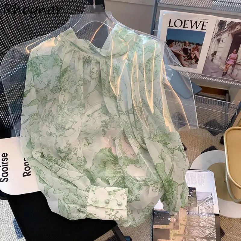Colorful Shirts Women Summer Girls Bow Tie Loose Long Sleeve Tops Korean Style Print Vintage Designed Leisure Lace-up Seethrough
Colorful Shirts Women Summer Girls Bow Tie Loose Long Sleeve Tops Korean Style Print Vintage Designed Leisure Lace-up Seethrough