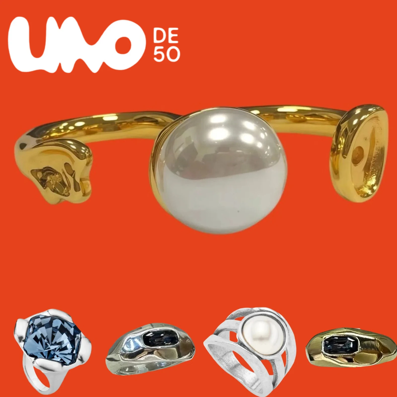 Новое кольцо UNOde50 из серебра и золота 24 карата — роскошная мода, поднимаем ваш шарм по скидкой цене!
Новое кольцо UNOde50 из серебра и золота 24 карата — роскошная мода, поднимаем ваш шарм по скидкой цене!