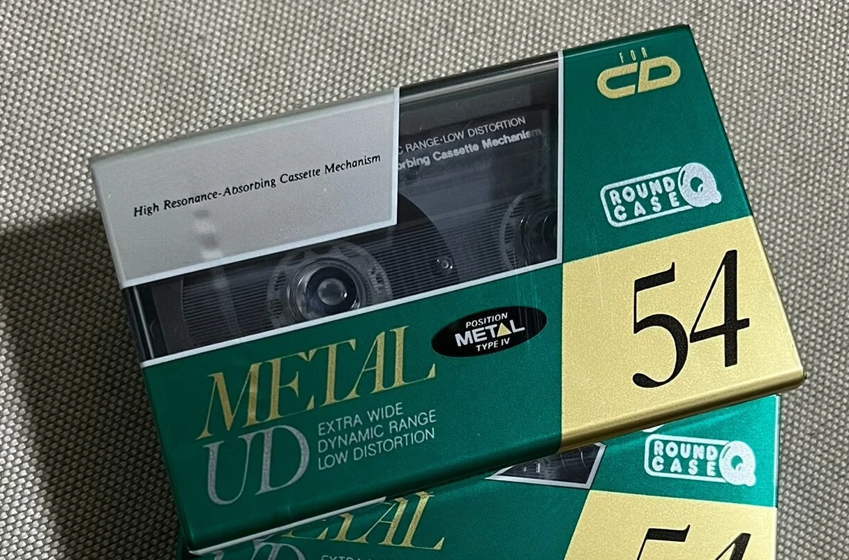 New and unopened blank tape for maxell UD METAL
New and unopened blank tape for maxell UD METAL