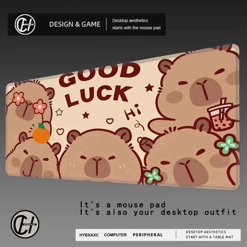 HYBXAXC Cute Capybara Cartoon Mouse Pad Non-slip Rubber Gamer Balance Computer Mat Decoracion Deskmat Laptop Office Large
HYBXAXC Cute Capybara Cartoon Mouse Pad Non-slip Rubber Gamer Balance Computer Mat Decoracion Deskmat Laptop Office Large