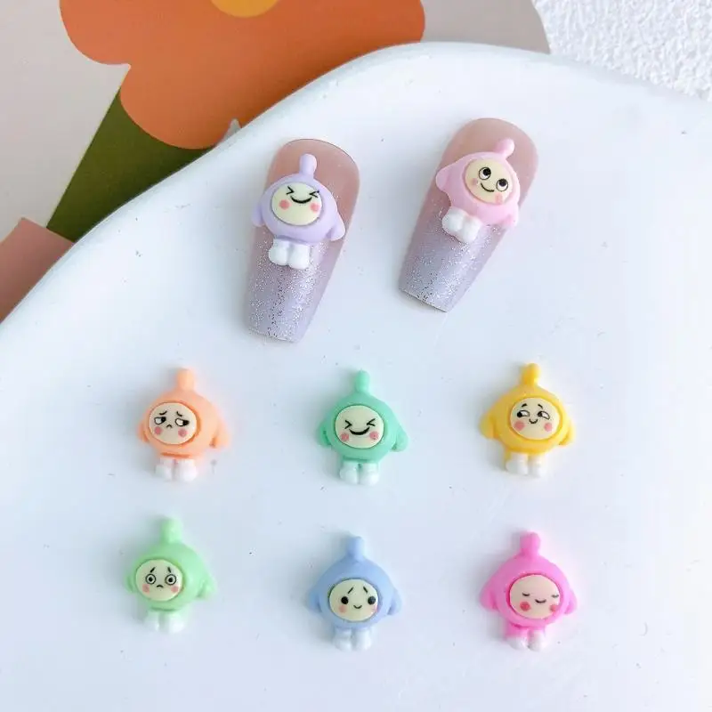 50PCS Cartoon Funny Dolls Resin Nail Charms with Mutiple Expressions Cute Doll Nail Art Decorations for DIY Nails Accessories
50PCS Cartoon Funny Dolls Resin Nail Charms with Mutiple Expressions Cute Doll Nail Art Decorations for DIY Nails Accessories