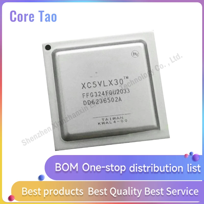 1PCS/LOT XC5VLX30-FFG324 XC5VLX30-FF324 XC5VLX30 BGA324 Programmable gate array chips in stock
1PCS/LOT XC5VLX30-FFG324 XC5VLX30-FF324 XC5VLX30 BGA324 Programmable gate array chips in stock