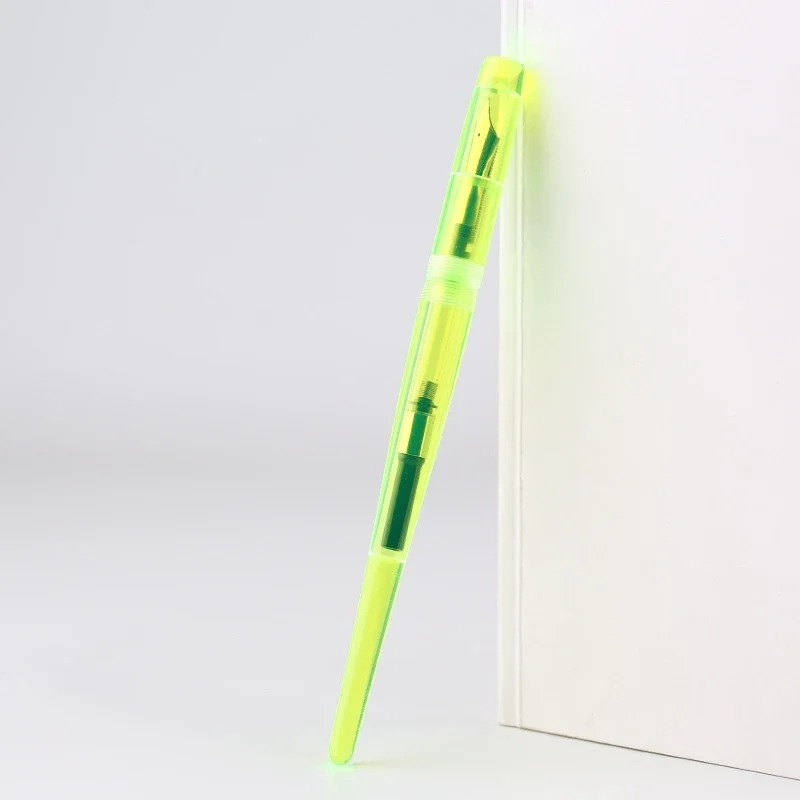 Penbbs 267 Beautiful Colored Ink Pen Long Tail Acrylic Fountain Pen Iridium F Nib 0.5mm Pattern Transparent Office Stationery
Penbbs 267 Beautiful Colored Ink Pen Long Tail Acrylic Fountain Pen Iridium F Nib 0.5mm Pattern Transparent Office Stationery