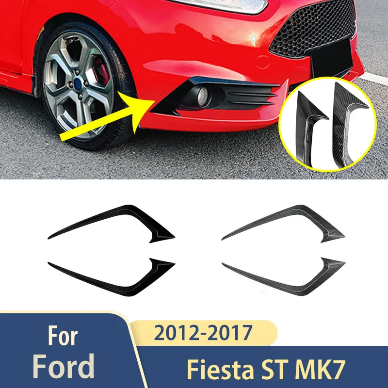 Fog Lamp Cover Strips Trim For Ford Fiesta ST MK7 2012 2013 2014 2015 2016 2017 Front Bumper Wind Knife Decoration Accessories
Fog Lamp Cover Strips Trim For Ford Fiesta ST MK7 2012 2013 2014 2015 2016 2017 Front Bumper Wind Knife Decoration Accessories