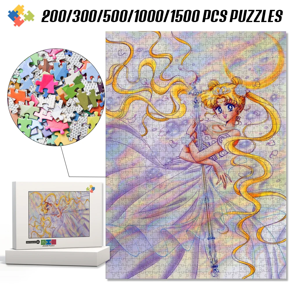 Montessori Interest Educational Toy Jigsaw Puzzle 108/200/300/500/1000/1500 Pieces Multi-Size Cardboard/wooden Puzzle Best Gift
Montessori Interest Educational Toy Jigsaw Puzzle 108/200/300/500/1000/1500 Pieces Multi-Size Cardboard/wooden Puzzle Best Gift
