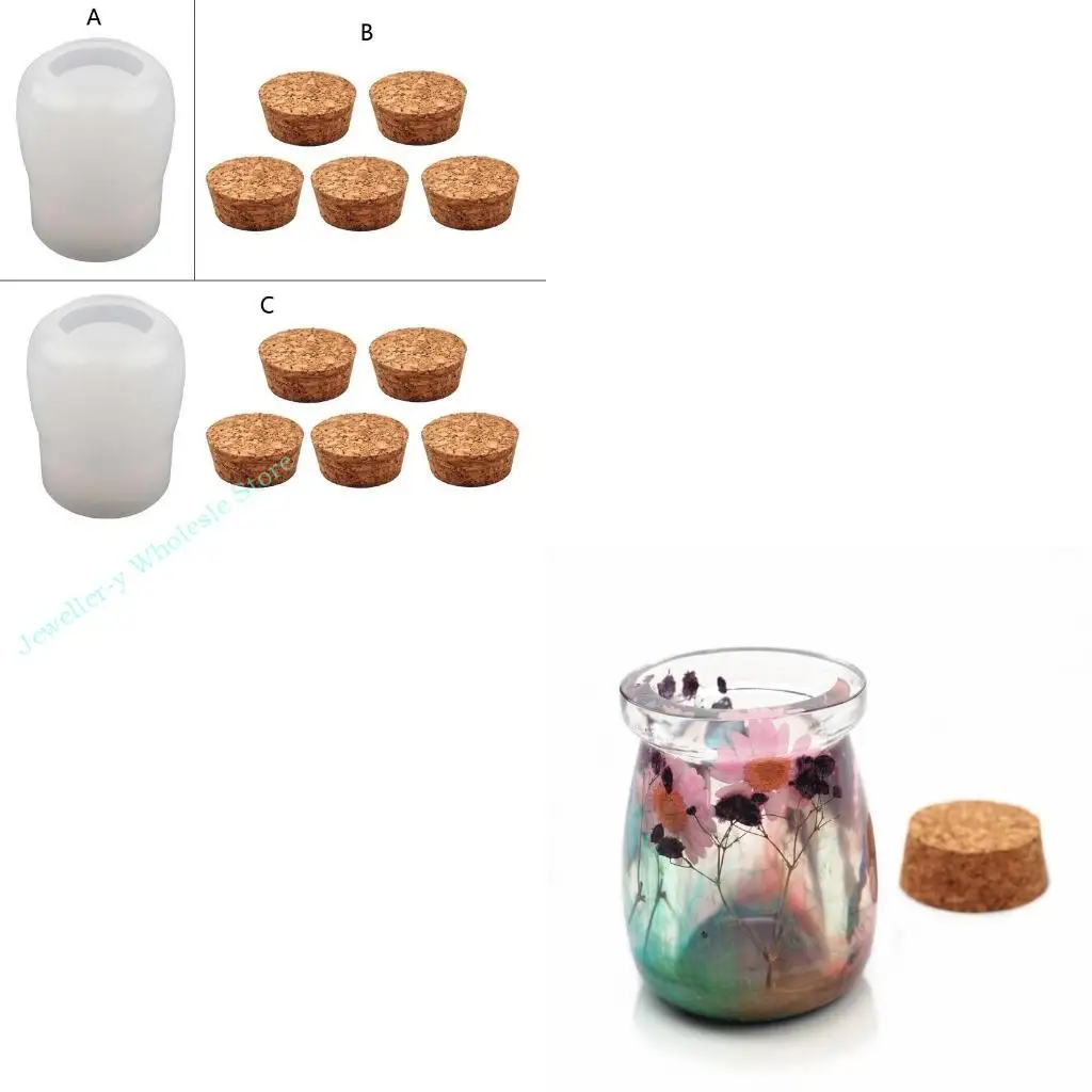 R7UF DIY Jewelry Box Resin Casting Mold Container Silicone Mold DIY Making Craft Tool
R7UF DIY Jewelry Box Resin Casting Mold Container Silicone Mold DIY Making Craft Tool