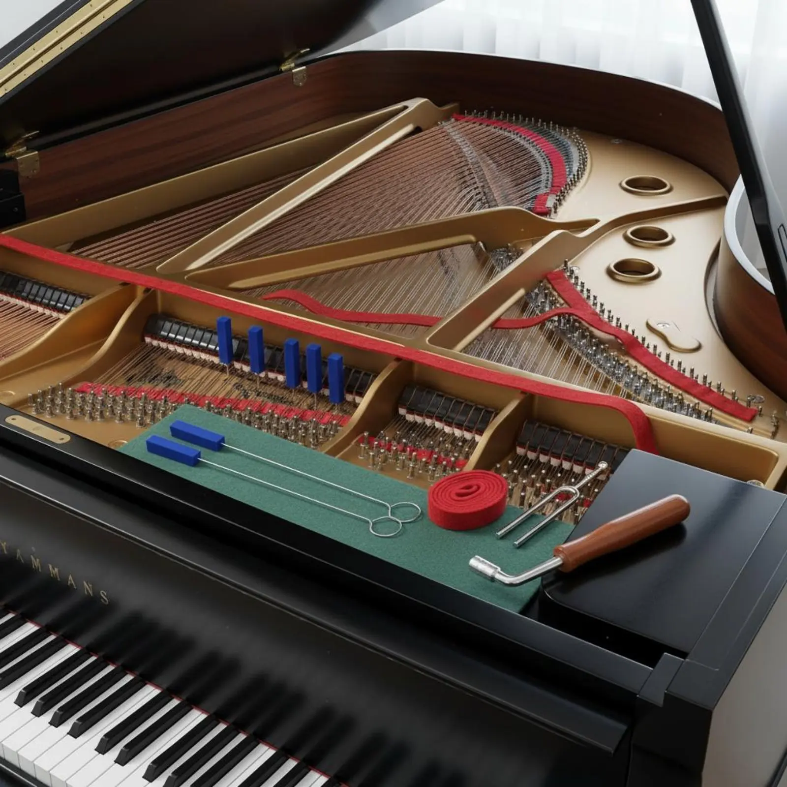 9 Pieces 9 Piece Piano Tuner Kit Sturdy Materials Professional Piano Tuning Tool Set Portable Carry Bag for Pianists
9 Pieces 9 Piece Piano Tuner Kit Sturdy Materials Professional Piano Tuning Tool Set Portable Carry Bag for Pianists
