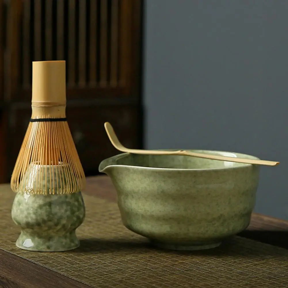 5Pcs Japanese Matcha Tea Set Spout Matcha Ceramic Bowl Set Bamboo Whisk And Holder Strainer Scoop Artisanal Matcha Brewing Kit
5Pcs Japanese Matcha Tea Set Spout Matcha Ceramic Bowl Set Bamboo Whisk And Holder Strainer Scoop Artisanal Matcha Brewing Kit