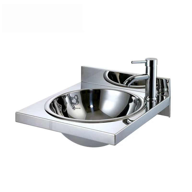 Modern design wall-mounted stainless steel wash basin handmade commercial kitchen outdoor sink
Modern design wall-mounted stainless steel wash basin handmade commercial kitchen outdoor sink