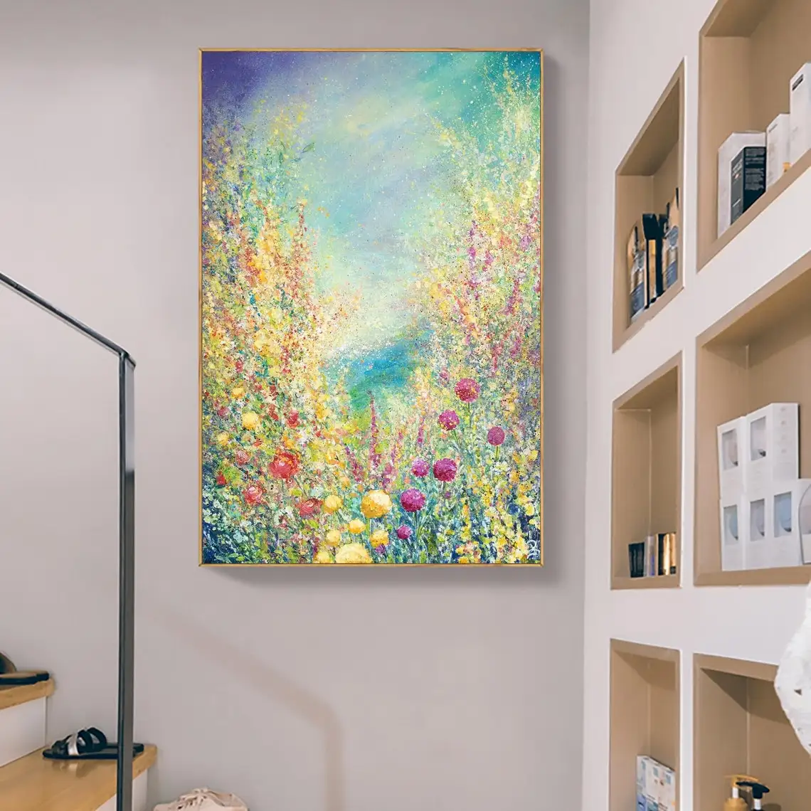 Hand Painted Oil Painting On Canvas Abstract Colorful Flower Oil Painting Floral Large Wall Art Bedroom Living Room Wall Decor
Hand Painted Oil Painting On Canvas Abstract Colorful Flower Oil Painting Floral Large Wall Art Bedroom Living Room Wall Decor