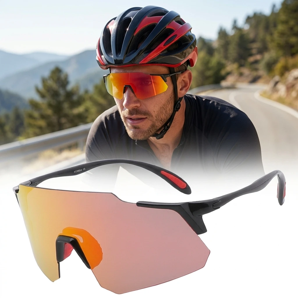 Unisex Frameless Cycling Sunglasses UV400 Outdoor Sports Glasses Windproof Running Hiking Bike Eyewear
Unisex Frameless Cycling Sunglasses UV400 Outdoor Sports Glasses Windproof Running Hiking Bike Eyewear