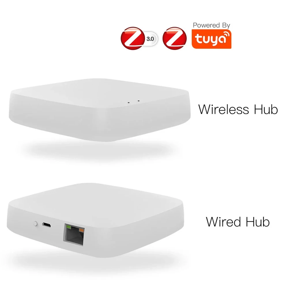 

Tuya Gateway Hub Smart WiFi Home Bridge Home Appliance Control Hub Smart Device Remote Controller, Wired Hub