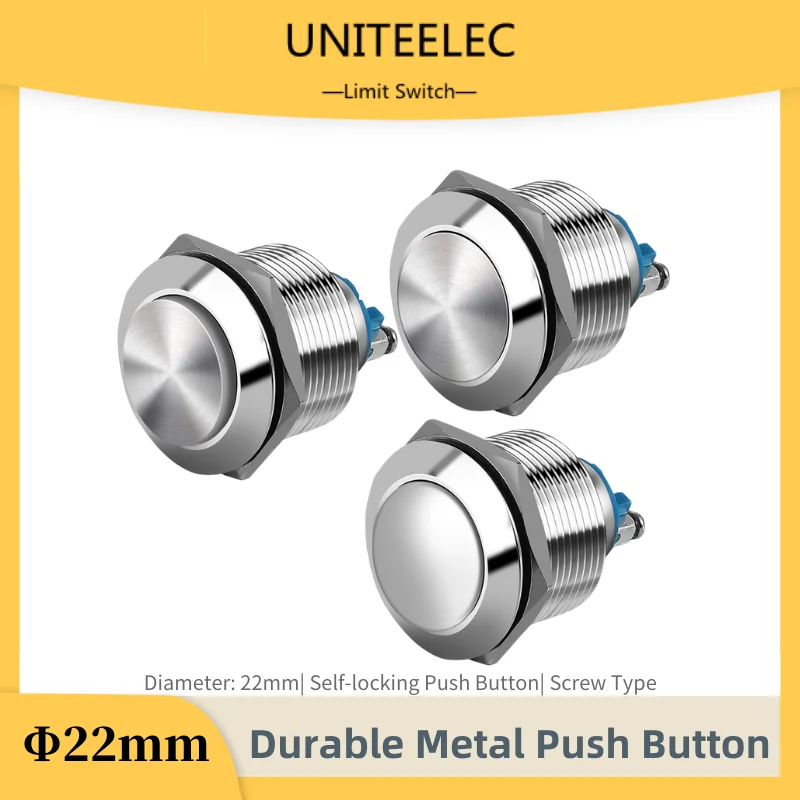 UNITEELEC самоблокирующийся кнопочный переключатель диаметром 22 мм
UNITEELEC самоблокирующийся кнопочный переключатель диаметром 22 мм
