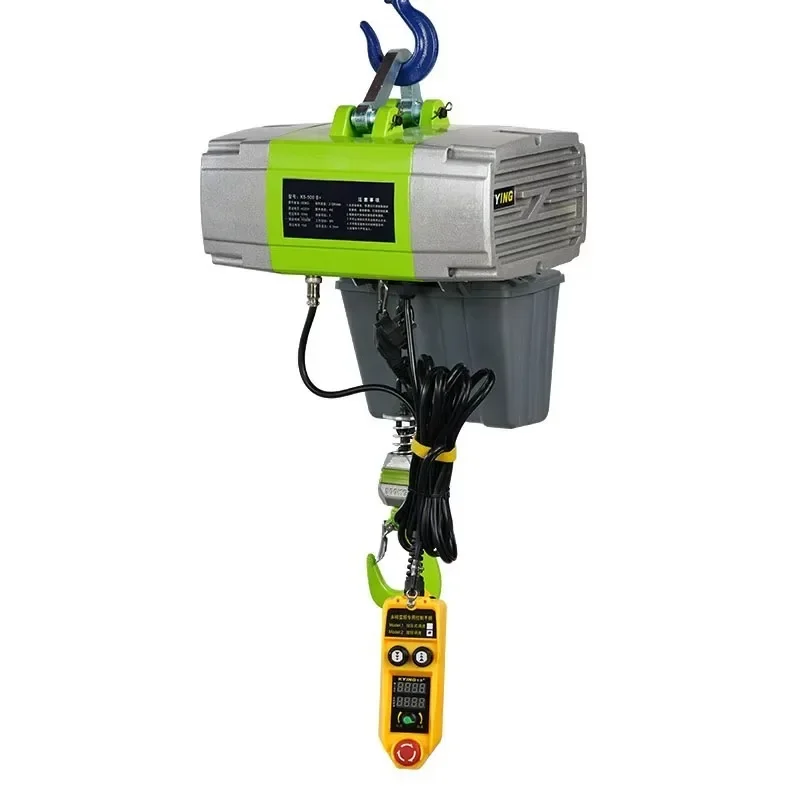 【Best-selling】 220v Small Electric Chain Hoist 500kg 1000kg Industrial Variable Speed Mini Electric Hoist
【Best-selling】 220v Small Electric Chain Hoist 500kg 1000kg Industrial Variable Speed Mini Electric Hoist