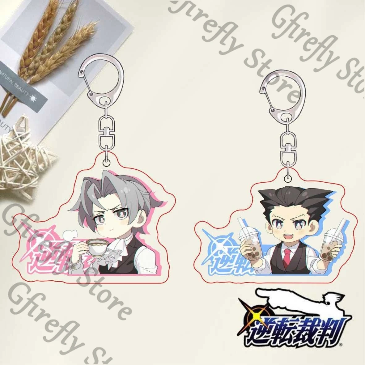 Anime Hanging Drop Ace Attorney Colleagues Cute Pendant Q Version Keychain Acrylic Phoenix Wright Ambitus Miles Edgeworth Gift
Anime Hanging Drop Ace Attorney Colleagues Cute Pendant Q Version Keychain Acrylic Phoenix Wright Ambitus Miles Edgeworth Gift