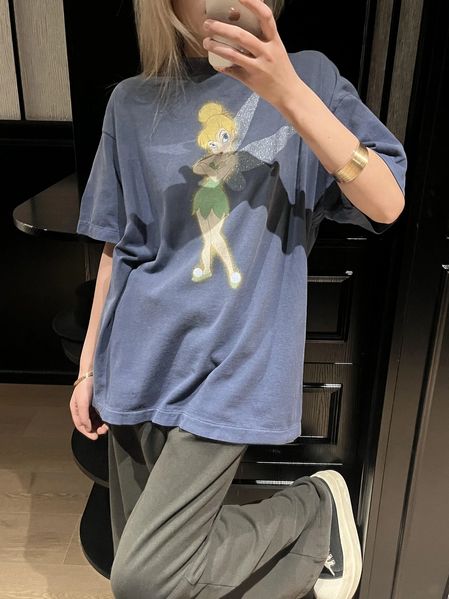Jennie Cartoon Elf Print Worn-In Washed Pure Cotton Short Sleeve T-Shirt Loose Casual Unisex round Neck Regular Length
Jennie Cartoon Elf Print Worn-In Washed Pure Cotton Short Sleeve T-Shirt Loose Casual Unisex round Neck Regular Length