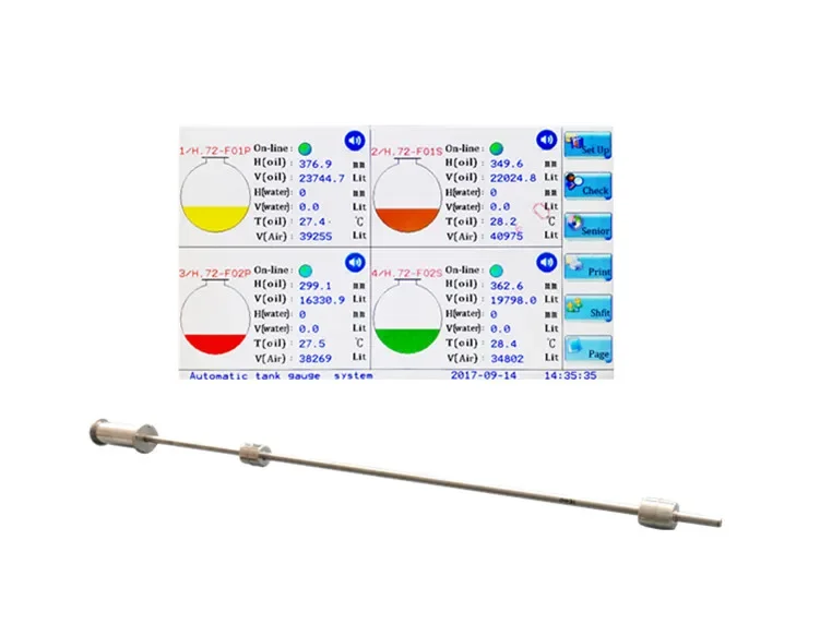 petrol station modbus protocol fuel tank ATG , stainless steel 316 oil level sensor
petrol station modbus protocol fuel tank ATG , stainless steel 316 oil level sensor