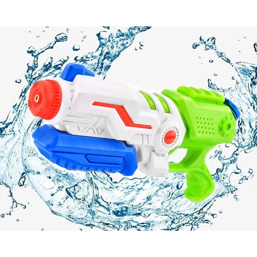 19.5 inch Soaker High Pressure Water Pool Party Summer Fun Gun Toy
19.5 inch Soaker High Pressure Water Pool Party Summer Fun Gun Toy