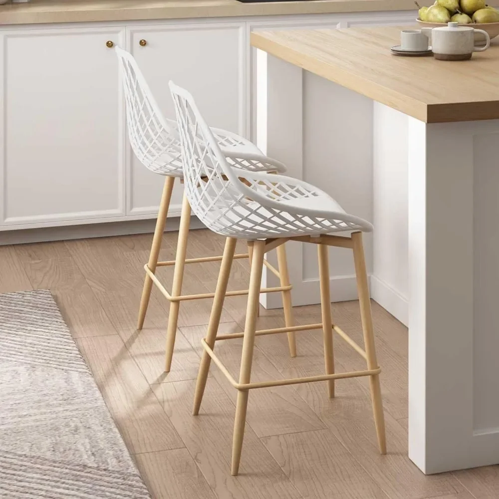 Stylish and Durable Counter Chair (Set of 2), Simple Style,Enhance Your Commercial Space Design,White/Natural
Stylish and Durable Counter Chair (Set of 2), Simple Style,Enhance Your Commercial Space Design,White/Natural